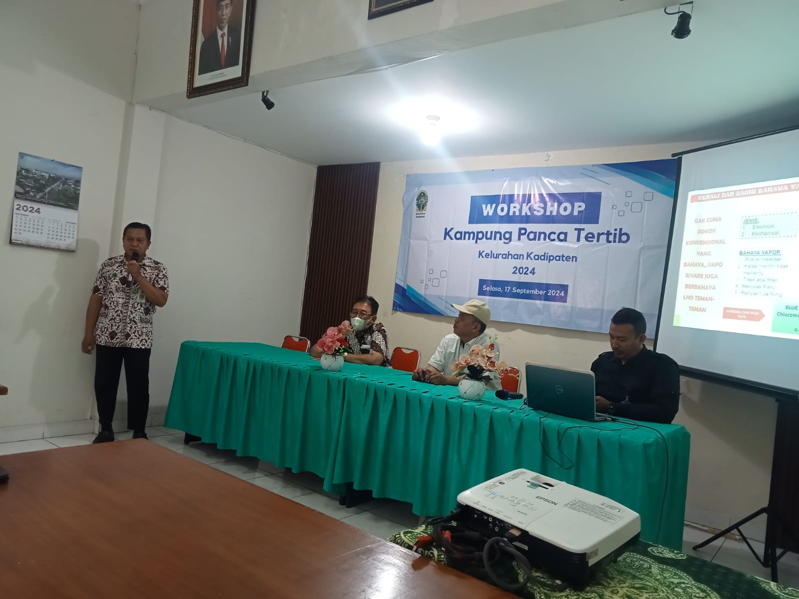 Workshop Kampung Panca Tertib Kelurahan Kadipaten